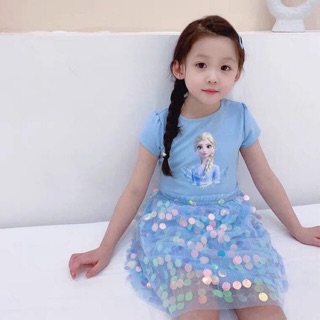 VÁY ELSA CAO CẤP 2020 ( có ảnh thật)