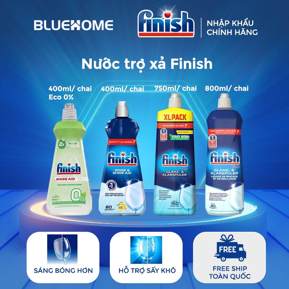 Nước làm bóng Finish (thị trường Đức)