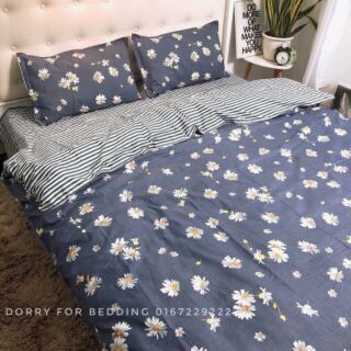 Set chăn ga cotton poly siêu đẹp