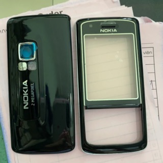 vỏ điện thoại nokia 6288 MTNS đen và trắng.
