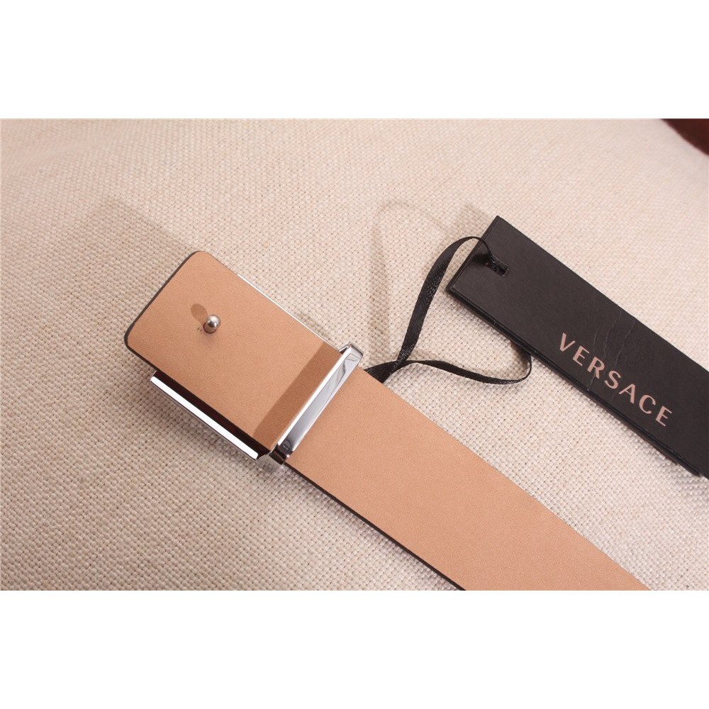 Thắt lưng versace Belt Couple Genuine Leather Luxury Waist Strap Jeans Pants Pin Buckle Waistband 238