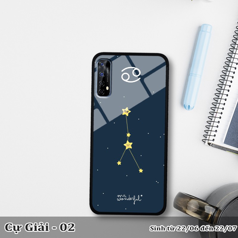Ốp lưng kính Realme 7 -cung hoàng đạo