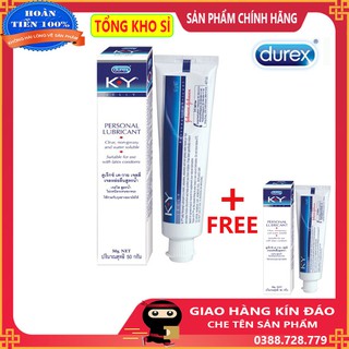 [Bán sỉ ]Gel bôi trơn Durex K.Y - Mua 1 hộp tặng thêm 1 hộp