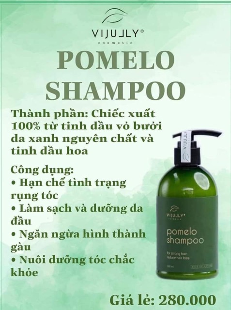 [100% CHÍNH HÃNG ] Dầu Gội Bưởi ViJully , giảm rụng tóc, kích mọc tóc , làm sạch khoẻ da đầu | BigBuy360 - bigbuy360.vn