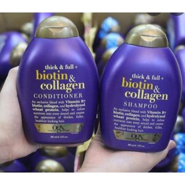 Cặp Dầu Gội BIOTIN Tím BỘ DẦU GỘI + Xả BIOTIN