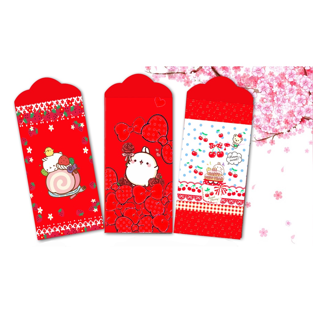 Phong bì molang Bao lì xì Tết BLX27 8x16cm dễ thương cute hoạt hình