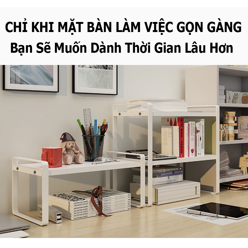 Kệ Để Sách Để Bàn Làm Việc; Giá Đựng Đồ Văn Phòng; Giá Kệ Mini Để Bàn Học; Setup Bàn Làm Việc; Book Shelf Kids