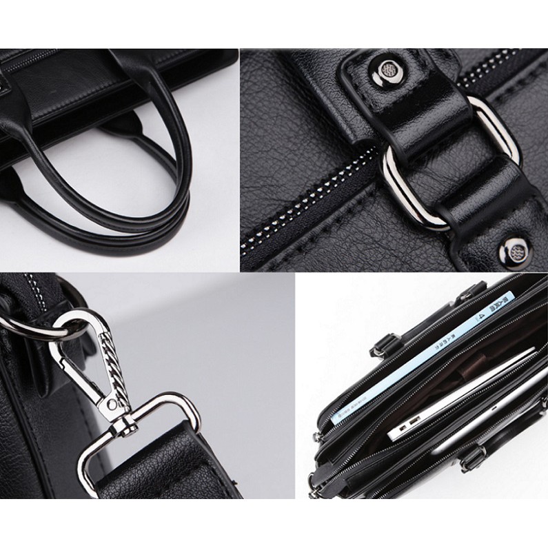 cặp da công sở FSD.WG chính hãng 839 vừa laptop 15 icnh | BigBuy360 - bigbuy360.vn