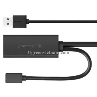 Cáp mở rộng tín hiệu usb 3.0 dài 10m cao cấp chính hãng ugreen 20827 hàng chính hãng