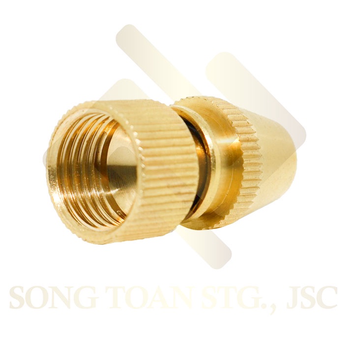 Béc Hỏa Tiễn Ren Trong G 1/4 13 Điều Chỉnh Bán Kính Góc Phun Bình Xịt Khử Khuẩn Làm Mát Mái Bằng Đồng Thau