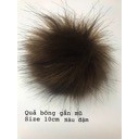 quả bông gắn mũ