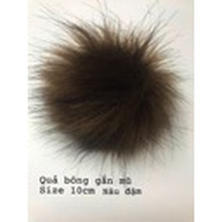 quả bông gắn mũ