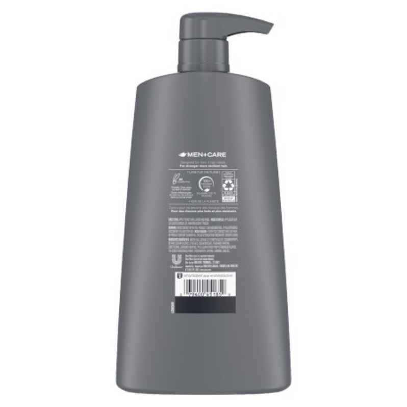 DẦU GỘI XẢ CHO NAM DOVE MEN CARE FRESH & CLEAN 750ml