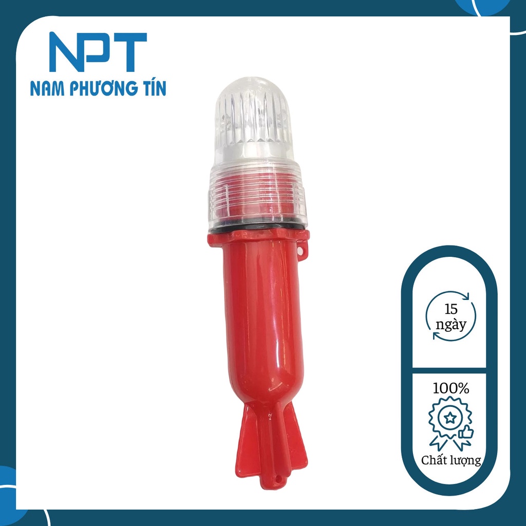 Đèn hỏa tiễn - Đèn chớp ghe loại dùng 1 pin nhỏ gọn, tiện dụng
