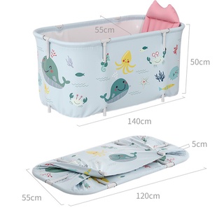 Bồn Tắm Gấp Gọn, Ngâm Thảo Dược Dành Cho Bé Và Người Lớn 150l