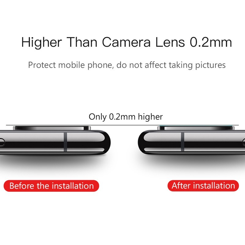 Kính cường lực bảo vệ camera cho Huawei Nova 7 Se 7i 5t 5 Pro 4e 4 3i 3e 3 2i 2 Lite