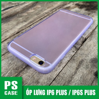 Ốp lưng dẻo tím mờ chống sốc cao cấp dành cho iPhone 6 Plus / iPhone 6s Plus - PS Case phân phối