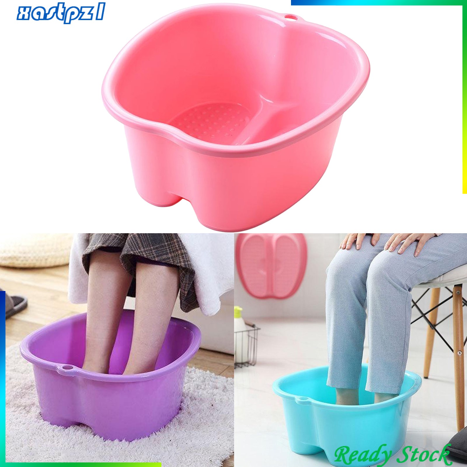 STURDY Chậu Ngâm Chân Bằng Nhựa Cỡ Lớn Tiện Dụng Cho Spa