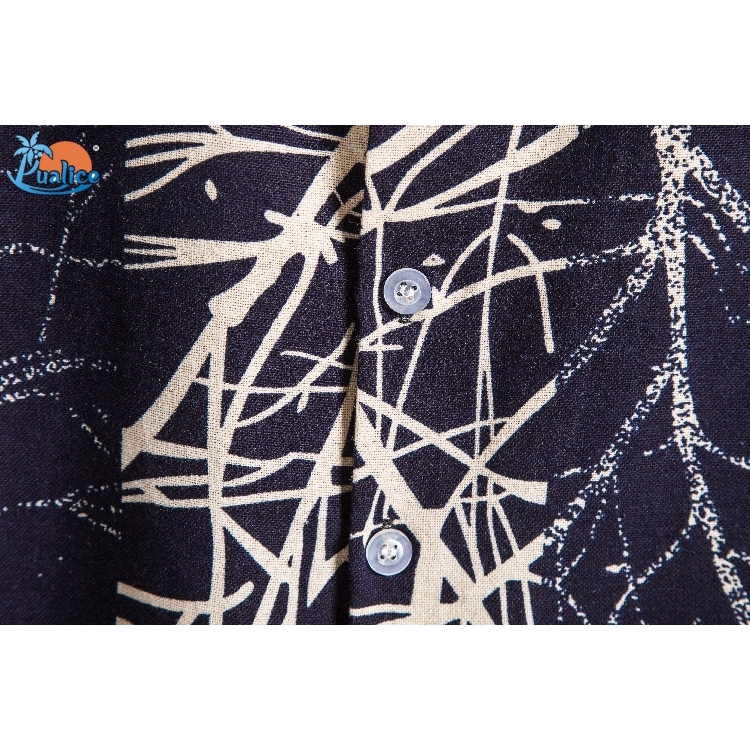 Cotton hemp ethnic style suit collar short sleeve shirt68 | BigBuy360 - bigbuy360.vn