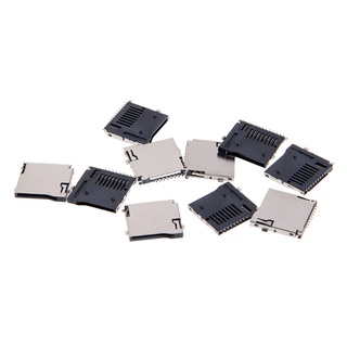 10PCS Push-Push Type TF  Card Socket Adapter Automatic PCB Connector
