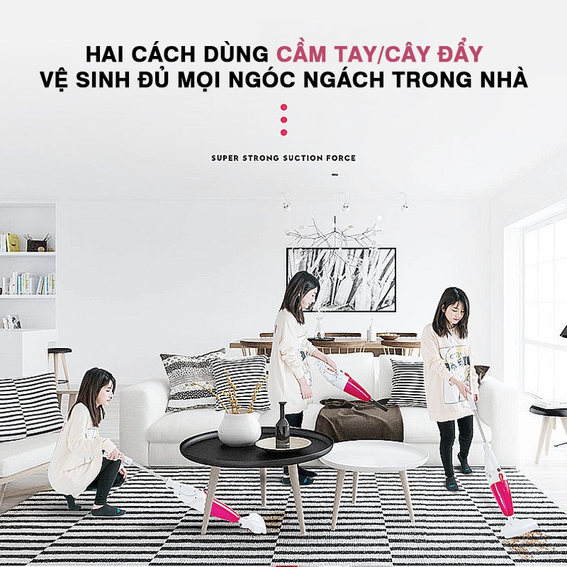 Máy Hút Bụi Cầm Tay BW-X5 công suất 600W, Máy Hút Bụi  - Hàng chính hãng - BH 12 Tháng