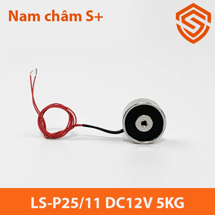 Nam châm điện LS-P25/11 12V 5KG