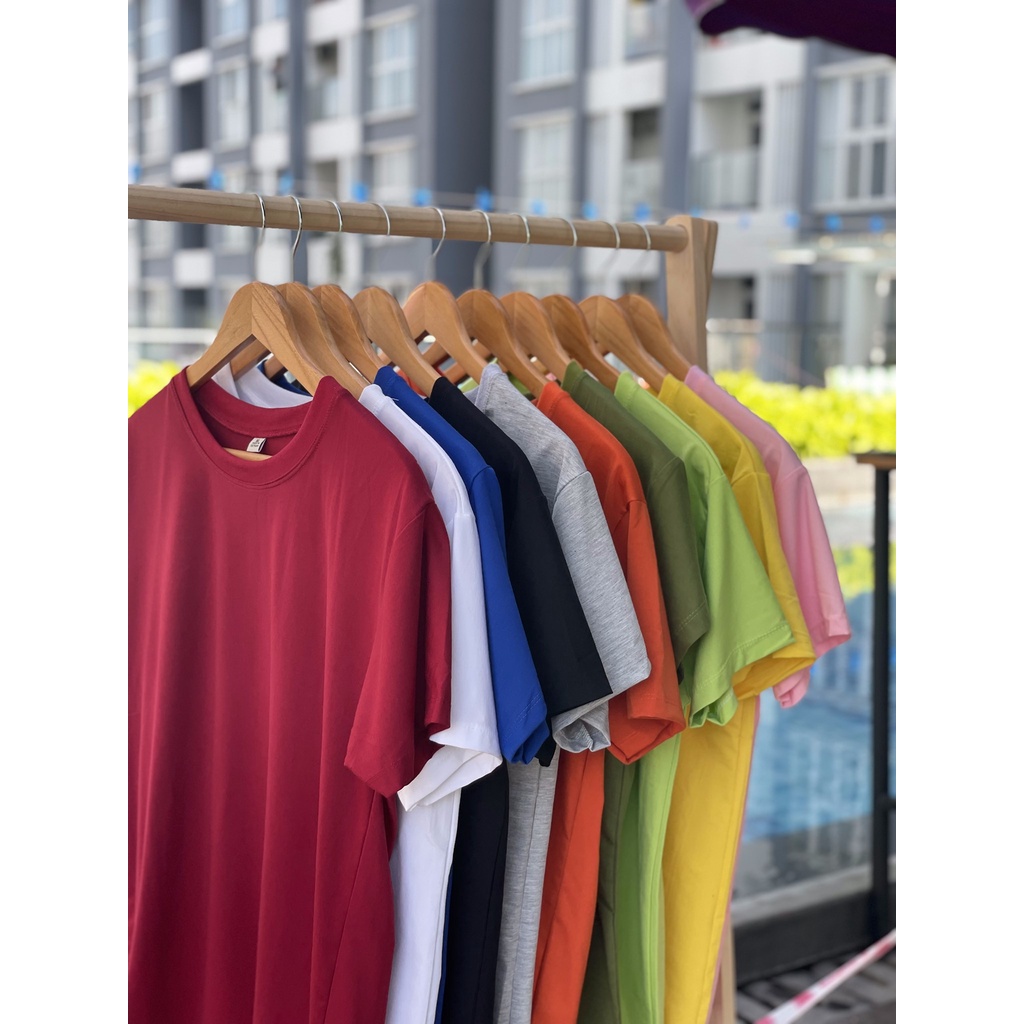 Áo Thun Xanh Neon, Áo Thun Nữ Màu Xanh Dạ Quang, Áo Phông Cotton Nữ - Blue Gift