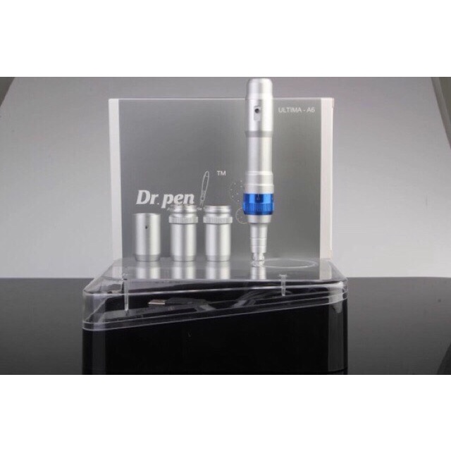 Máy Cấy Trắng DR PEN A6 Chính Hãng Cây Cấy Tảo Tại Nhà Dụng Cụ Phi Kim Nano 36 12 Loại Tốt