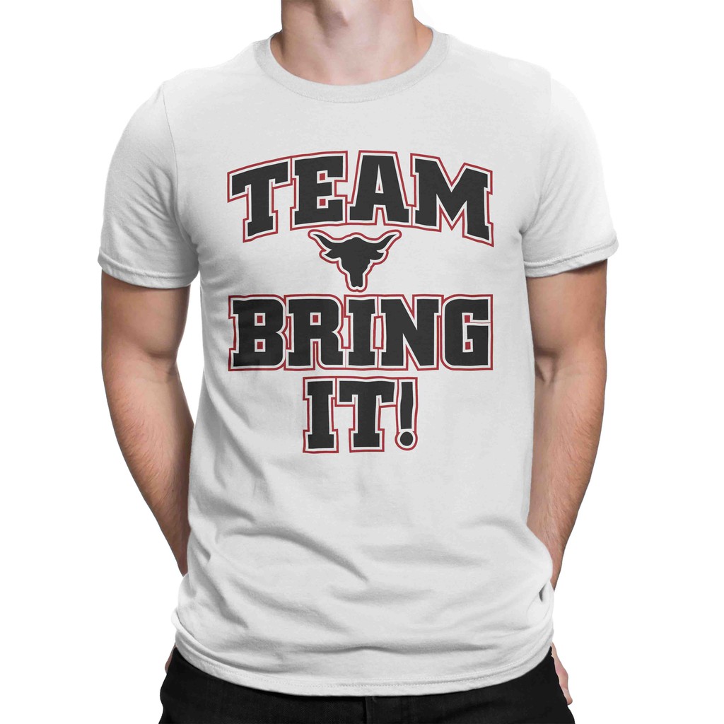 Áo Thun WWE The Rock "Team Bring It"