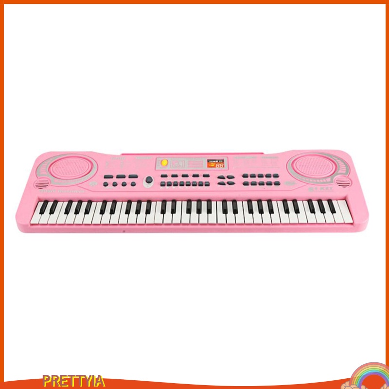 Đàn Organ Điện 61 Phím + Micro Đồ Chơi Âm Nhạc Cho Bé