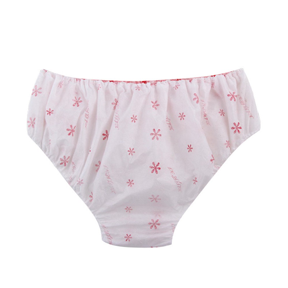 Set 6 Quần Lót Cotton Không Dệt Dùng Một Lần Cho Phụ Nữ Sau Sinh