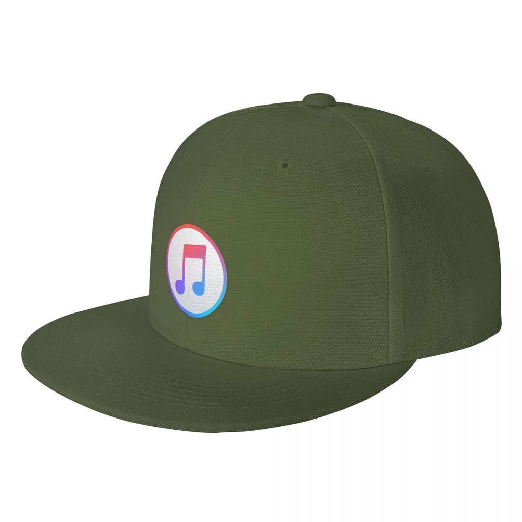 ITunes Logo Mũ Phẳng Mũ Chống Nắng In Mũ Chống Nắng Mũ Ban Nón Hip-Hop Dạo Phố Mũ Vành Phẳng Mũ Hợp 