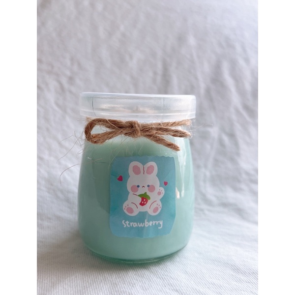 nến thơm handmade lọ sữa chua 100g