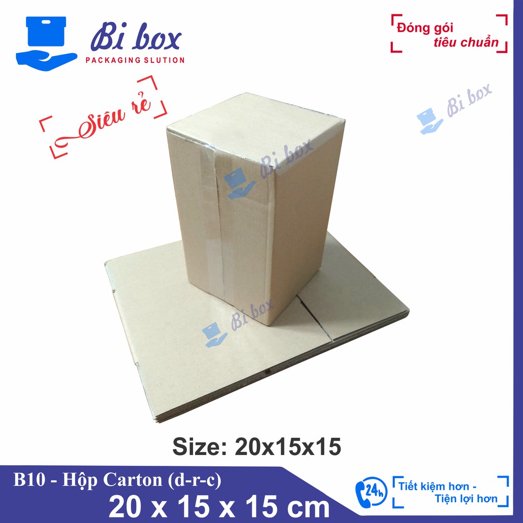 Hộp Carton 20x15x15 - Hộp Giấy Carton Giá Rẻ