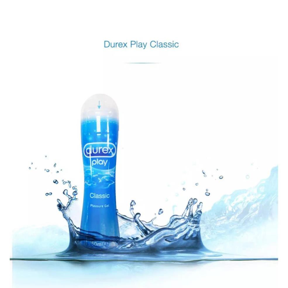 Gel bôi trơn DUREX PLAY CLASSIC chai 50ml - LÀM CÔ BÉ TRỞ LÊN MỀM MẠI HƠN