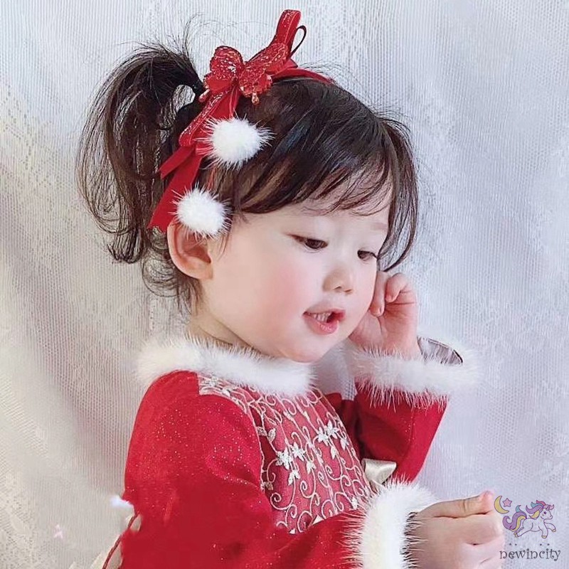 (Mới) Băng Đô Nơ Thiết Kế Đáng Yêu Cho Bé Gái