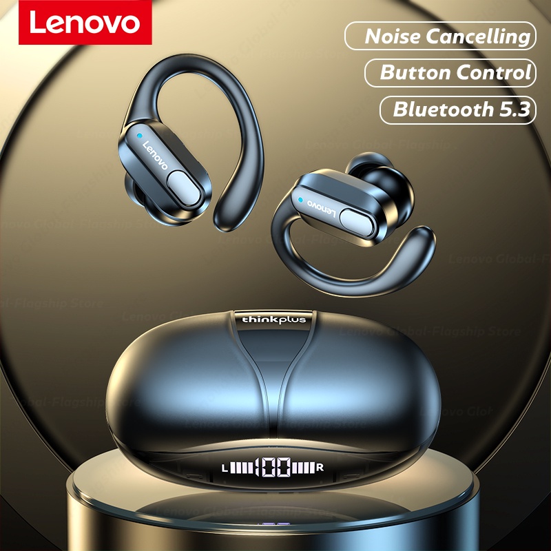 Original XT80 Lenovo Tai nghe không dây 5.3 Bluetooth Thể thao Bass thể thao Chống nước với micrô