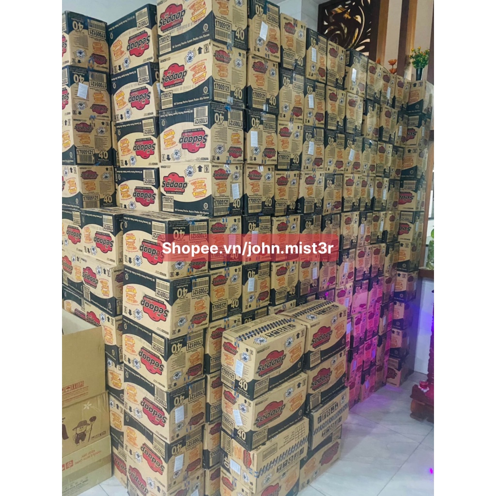 [Hỏa Tốc] Mì Cay Hàn Quốc SEDAAP Siêu Ngon 40 Gói/Thùng