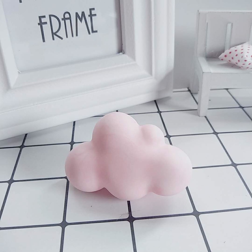 Kẹp Khuếch Tán Nước Hoa Hình Đám Mây Sáng Tạo Gắn Lỗ Thông Gió Xe Hơi