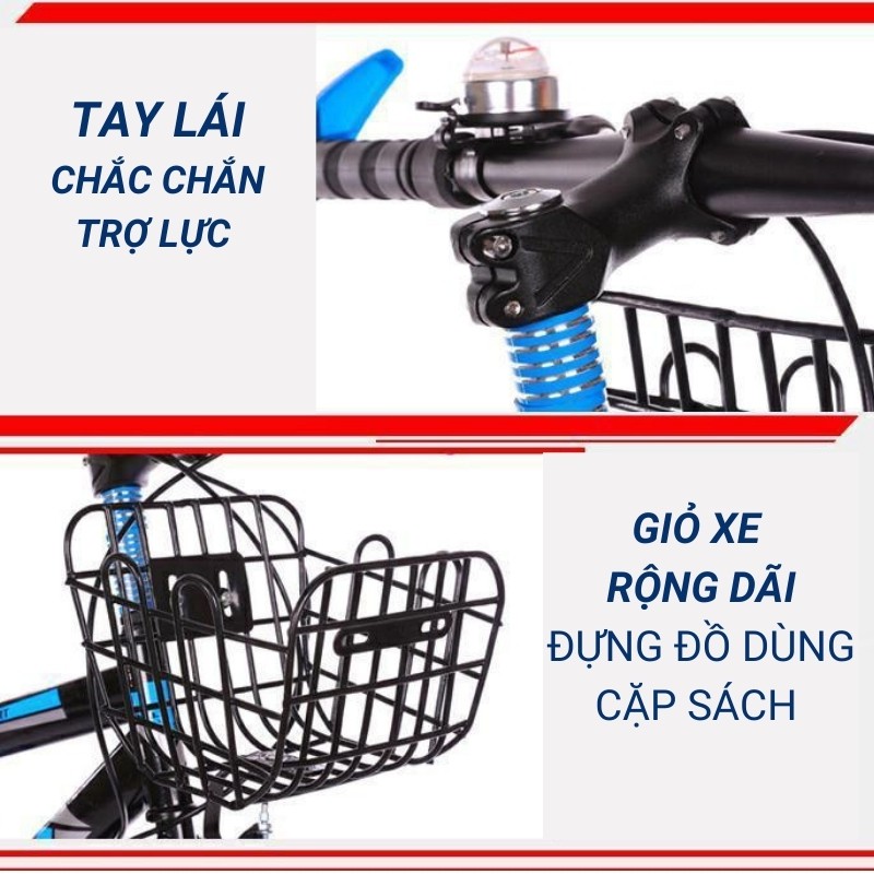 Xe đạp địa hình trẻ em size 20-22 inch