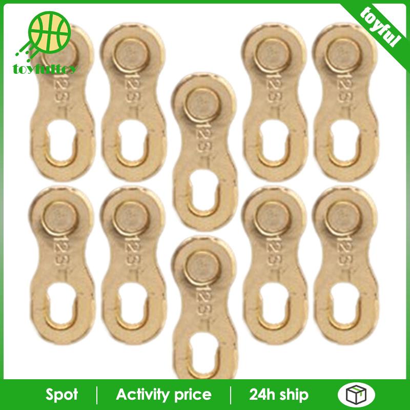 Set 10 Khớp Nối Dây Xích Xe Đạp Kích Thước 6-7 - 8 12