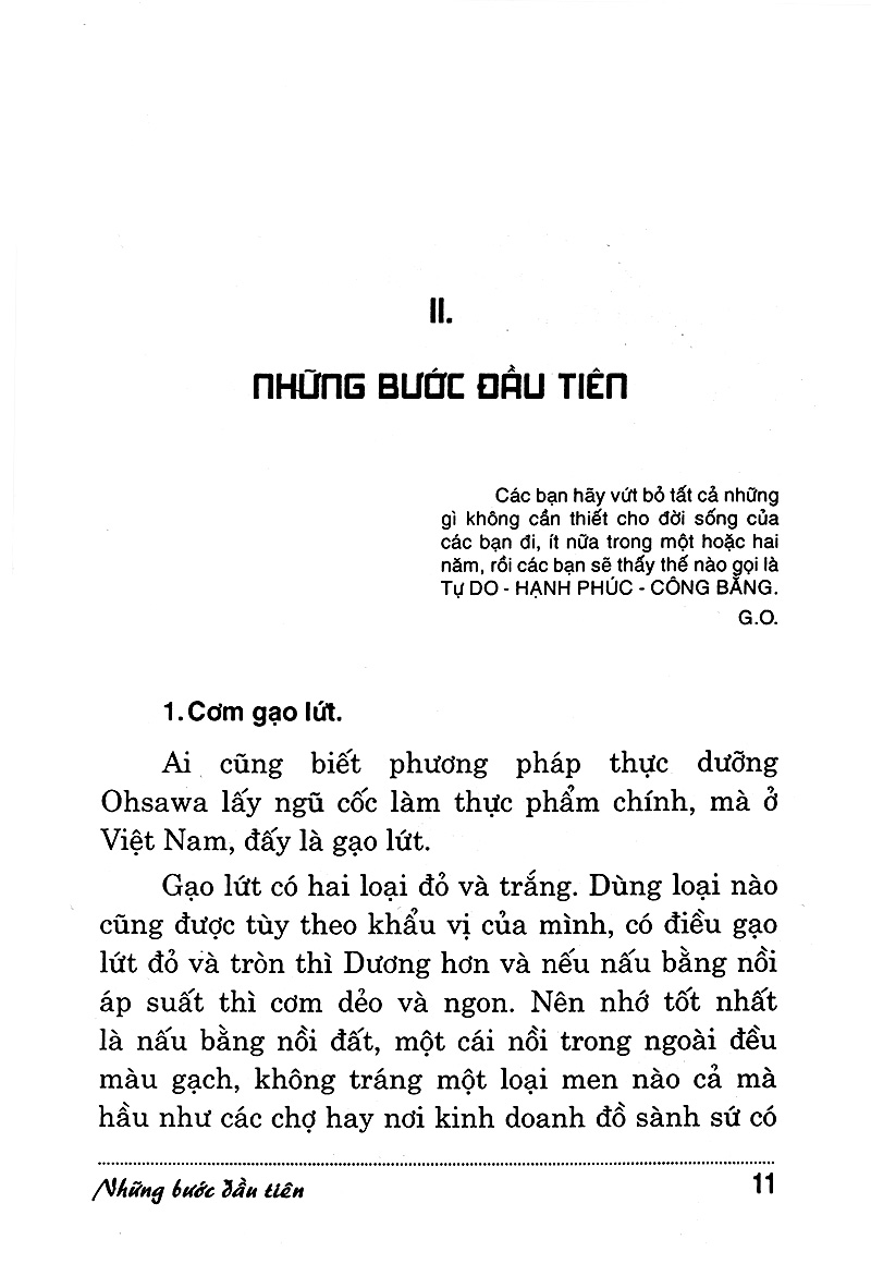 Sách Nhập Môn Ăn Cơm Gạo Lứt Theo Phương Pháp Ohsawa