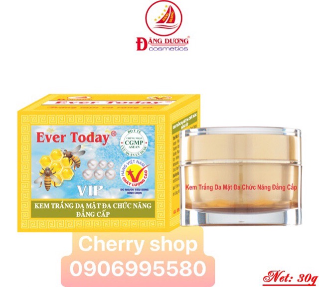 KEM DƯỠNG TRẮNG DA ĐA CHỨC NĂNG ĐẲNG CẤP VIP EVER TODAY