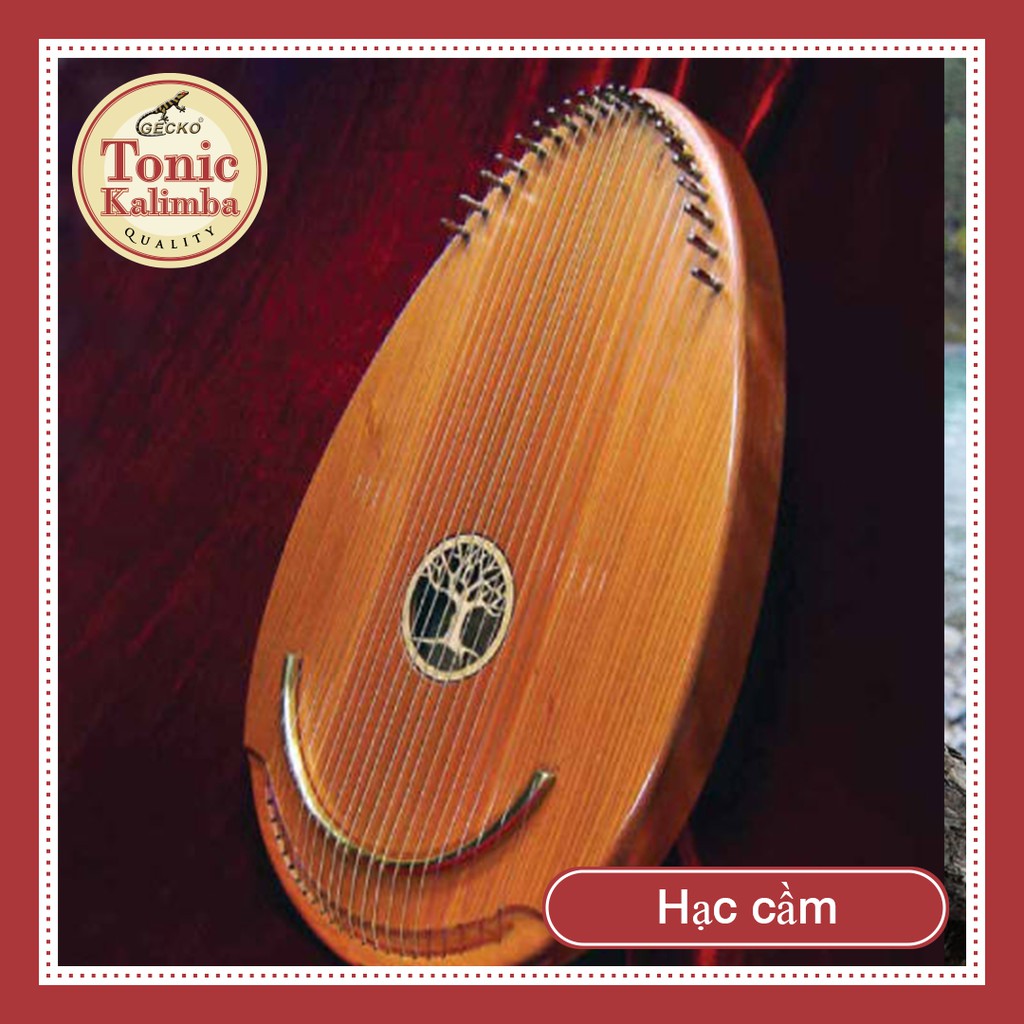 Đàn Lyre Harp đàn hạc thủ công Tặng phụ kiện giáo trình bảo hành thân đàn 10 năm tặng đàn kalimba 17 phím KATENE-W01043