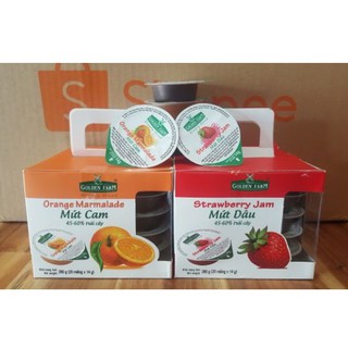 Mứt cam/ mứt dâu golden farm - 14g