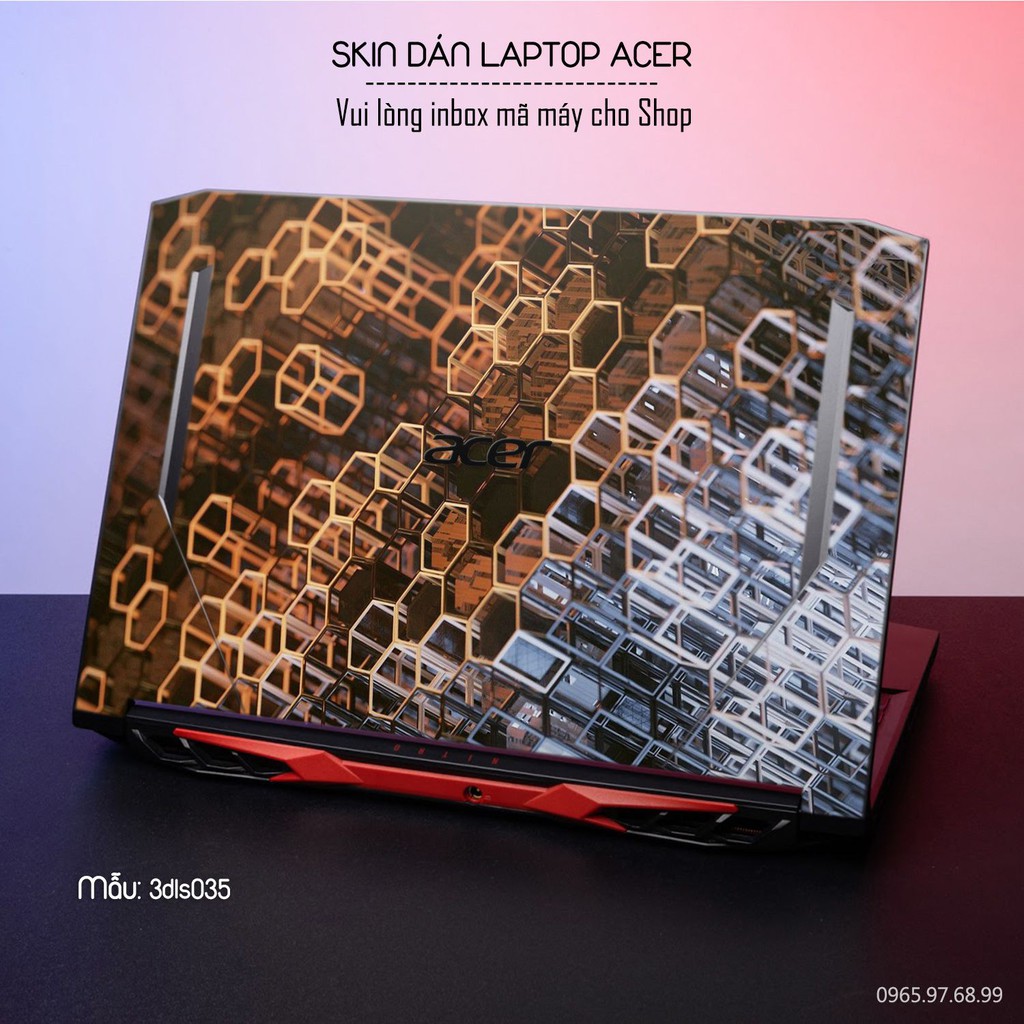 Dán decal cho các dòng Laptop Acer in màu Gradient cực đẹp
