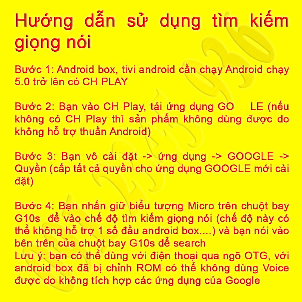 Remote Điều khiển G10 / G10S Android Tivi Box có tìm kiếm bằng giọng nói, có chuột bay