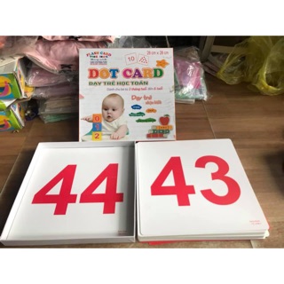 Bộ thẻ Dạy trẻ học toán DOT CARD