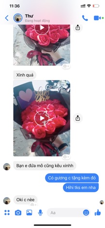 Hoa sáp 25 bông