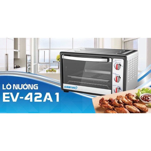 Lò nướng đối lưu Asanzo EV-42A1 - 42 Lít